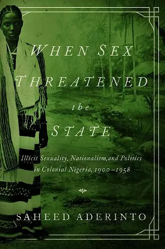 When Sex Threatened the State cover