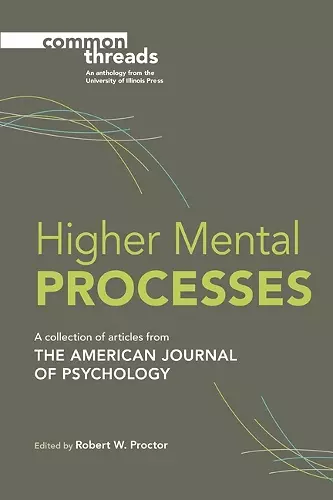 Higher Mental Processes cover