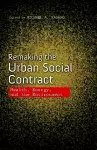 Remaking the Urban Social Contract cover