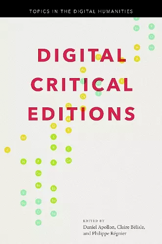 Digital Critical Editions cover