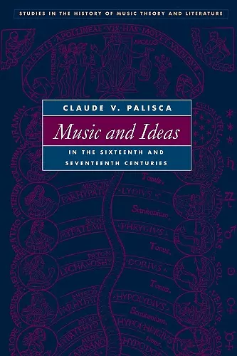 Music and Ideas in the Sixteenth and Seventeenth Centuries cover