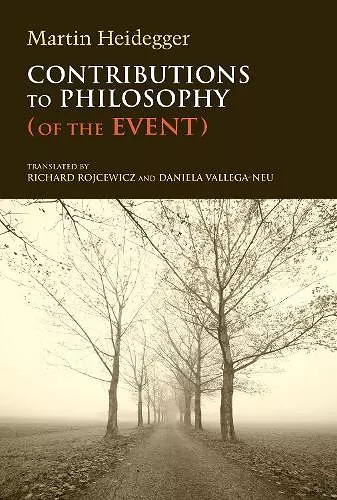 Contributions to Philosophy (Of the Event) cover