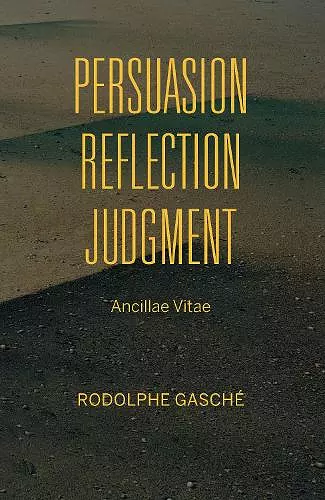 Persuasion, Reflection, Judgment cover