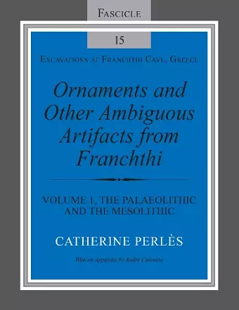 Ornaments and Other Ambiguous Artifacts from Franchthi cover