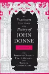 The Variorum Edition of the Poetry of John Donne, Volume 4.1 cover