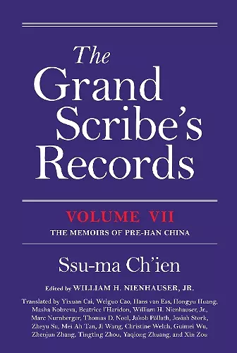 The Grand Scribe's Records, Volume VII cover