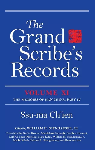 The Grand Scribe's Records, Volume XI cover