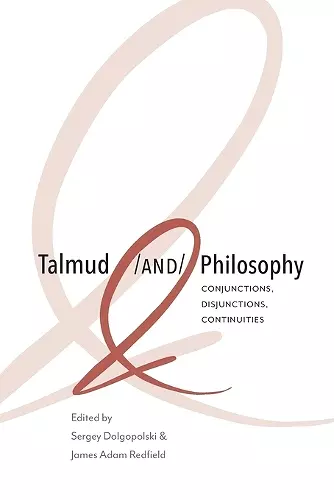 Talmud and Philosophy cover