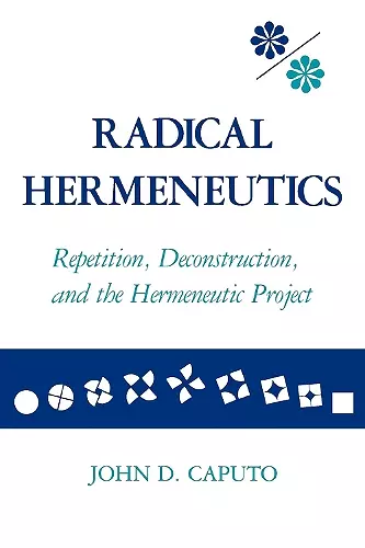 Radical Hermeneutics cover