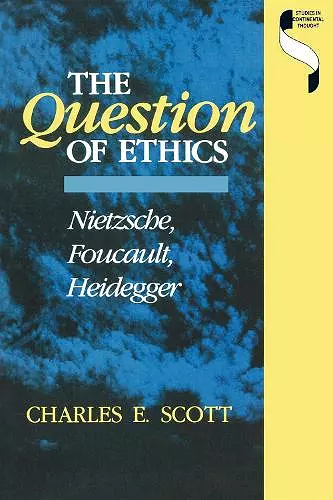 The Question of Ethics cover