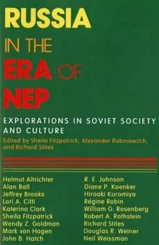 Russia in the Era of NEP cover