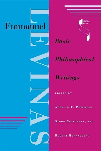Emmanuel Levinas cover