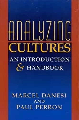 Analyzing Cultures cover