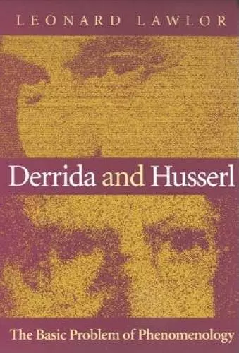 Derrida and Husserl cover