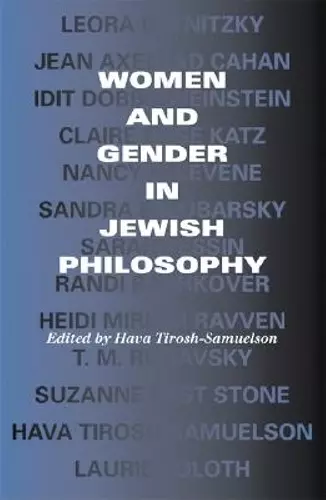 Women and Gender in Jewish Philosophy cover