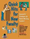 Quick Hits for New Faculty cover