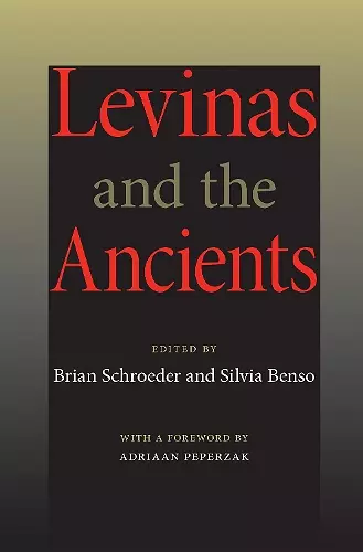 Levinas and the Ancients cover