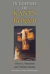 In Defense of Kant's Religion cover