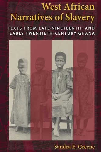 West African Narratives of Slavery cover