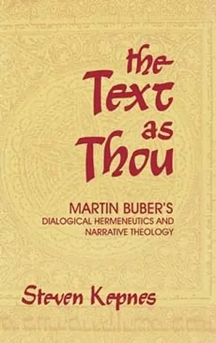 The Text As Thou cover