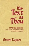 The Text As Thou cover