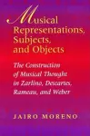 Musical Representations, Subjects, and Objects cover