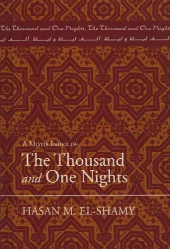 A Motif Index of The Thousand and One Nights cover