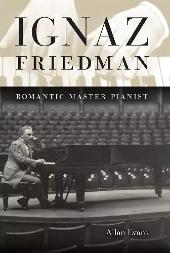 Ignaz Friedman cover