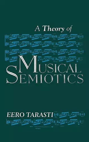 A Theory of Musical Semiotics cover