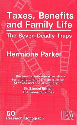 Taxes, Benefits and Family Life cover