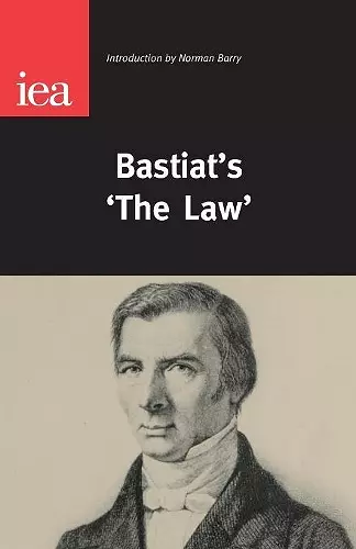 Bastiat's 'The Law' cover