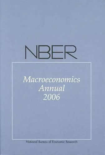 NBER Macroeconomics Annual 2006 cover