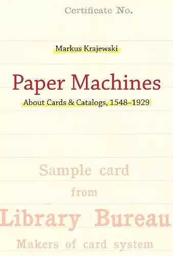 Paper Machines cover