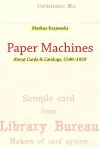 Paper Machines cover