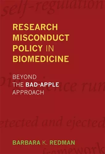 Research Misconduct Policy in Biomedicine cover