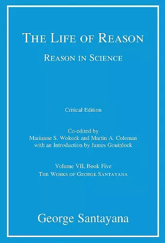 The Life of Reason or The Phases of Human Progress cover