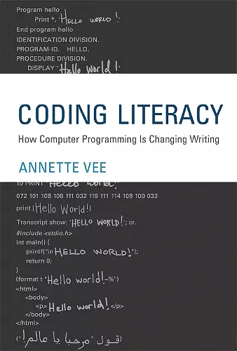 Coding Literacy cover