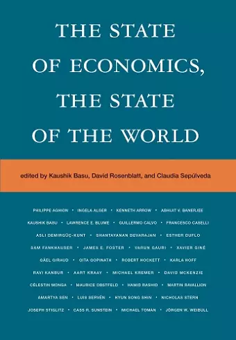 The State of Economics, the State of the World cover