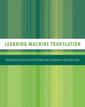 Learning Machine Translation cover