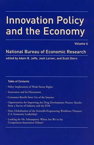 Innovation Policy and the Economy cover