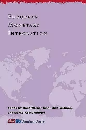 European Monetary Integration cover