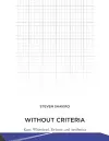 Without Criteria cover