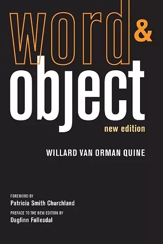 Word and Object cover