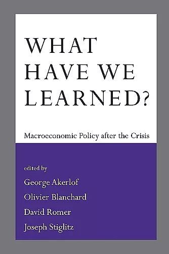 What Have We Learned? cover