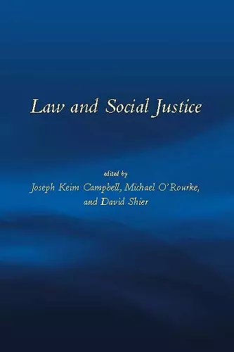 Law and Social Justice cover