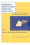 Democratic Constitutional Design and Public Policy cover