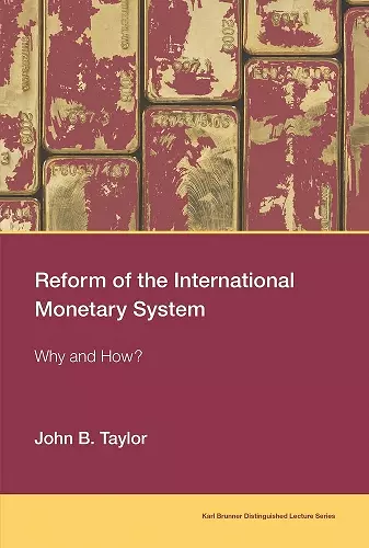 Reform of the International Monetary System cover