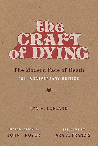 The Craft of Dying cover
