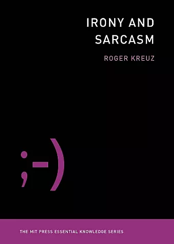 Irony and Sarcasm cover