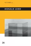 Donald Judd cover